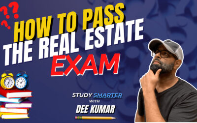 How To Pass The Real Estate Exam